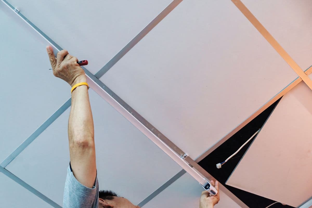 Drop ceiling vs drywall basement comparison